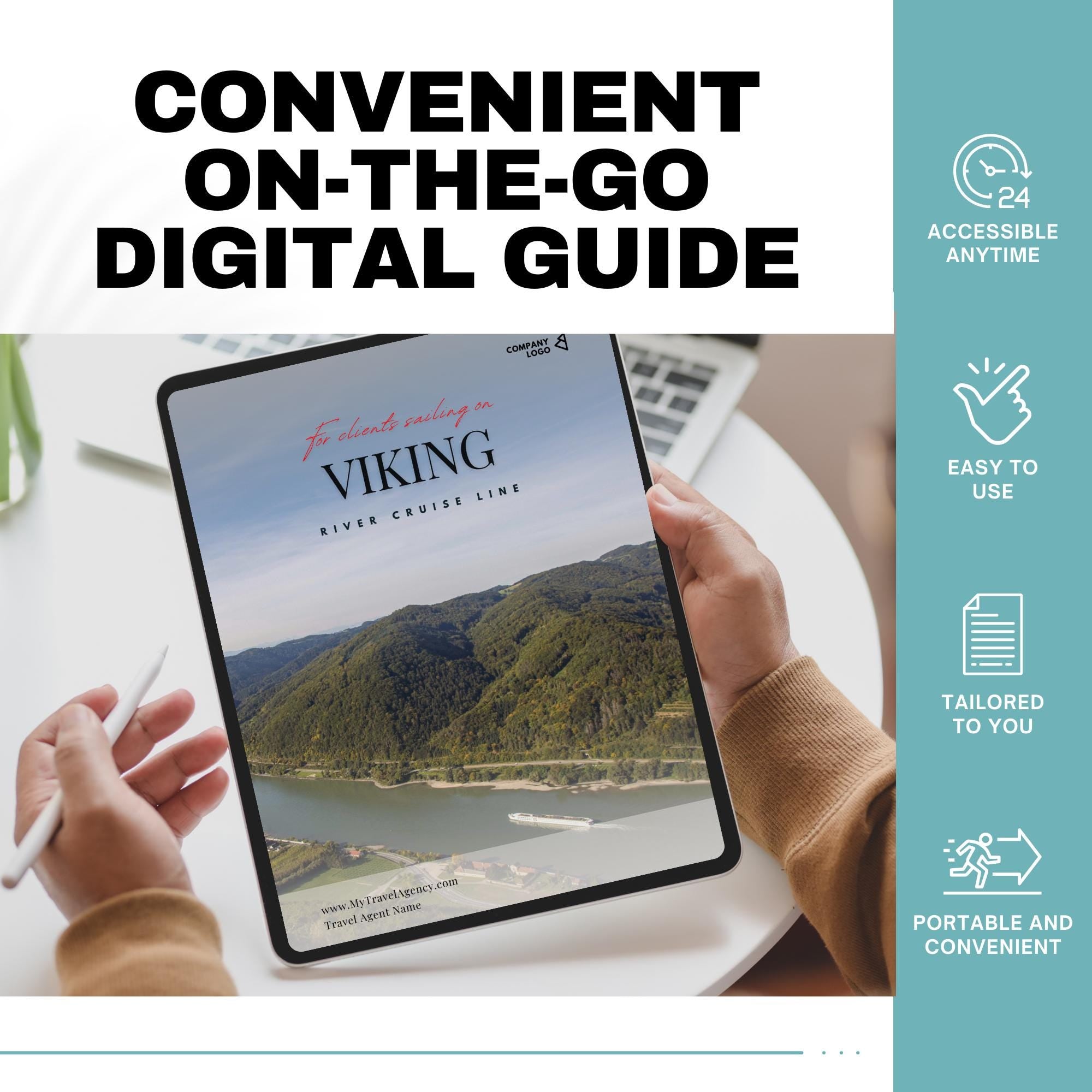 Viking River Cruise Guide: 32-Page Travel Agent Template