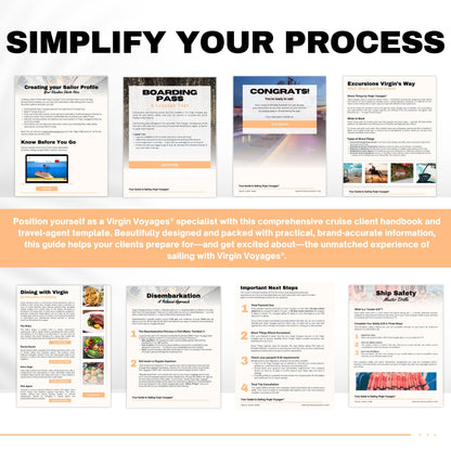 Virgin Voyages Travel Agent Handbook & Planning Template