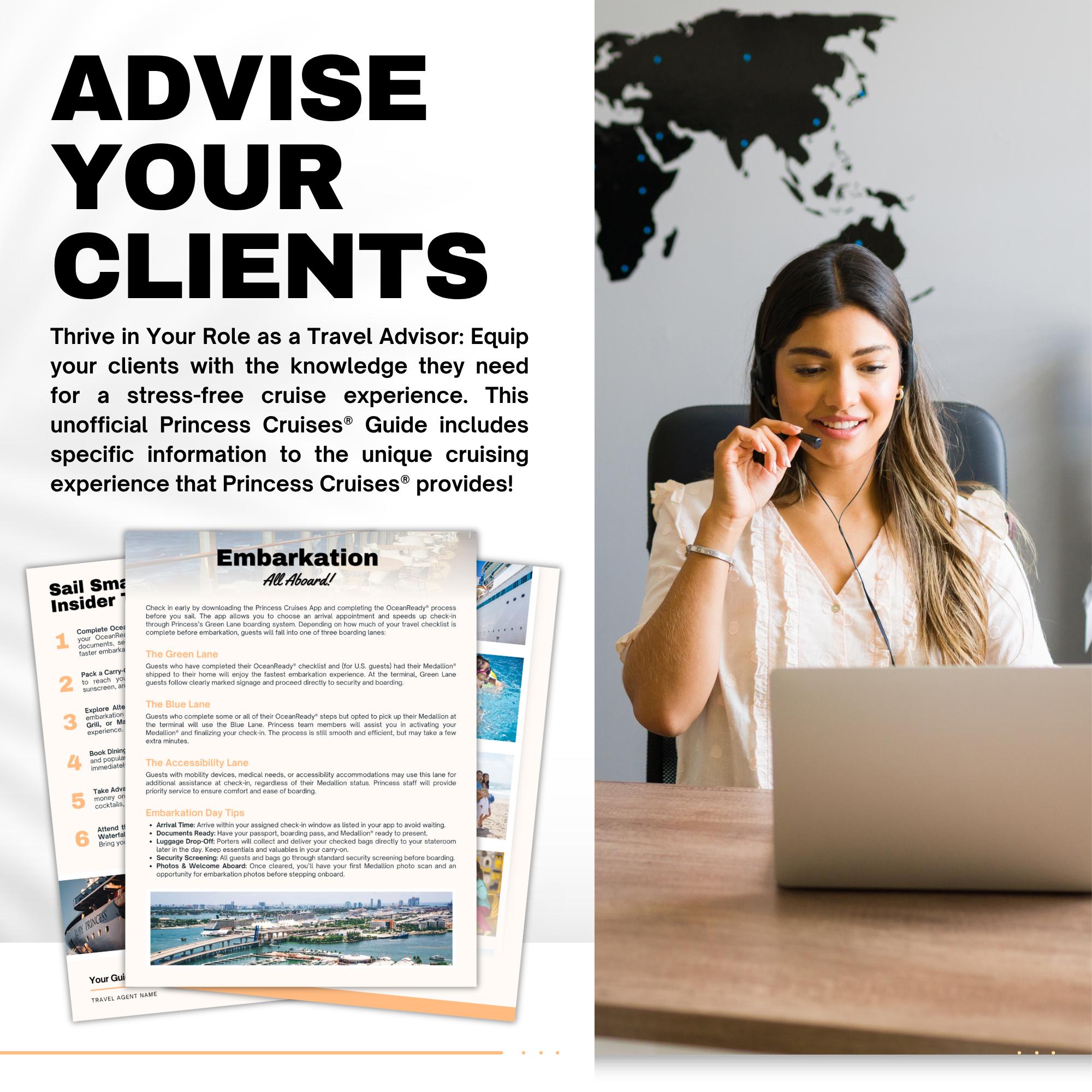 Princess Cruise Client Guide - Travel Agent Handbook Template