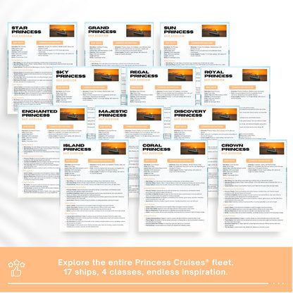 Unofficial Princess Cruises Agent Essentials Template Bundle, Travel Agent Template, Princess Cruises Planner & Handbook