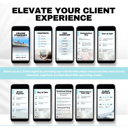 Disney Cruise Line Travel Agent Templates & Marketing Kit
