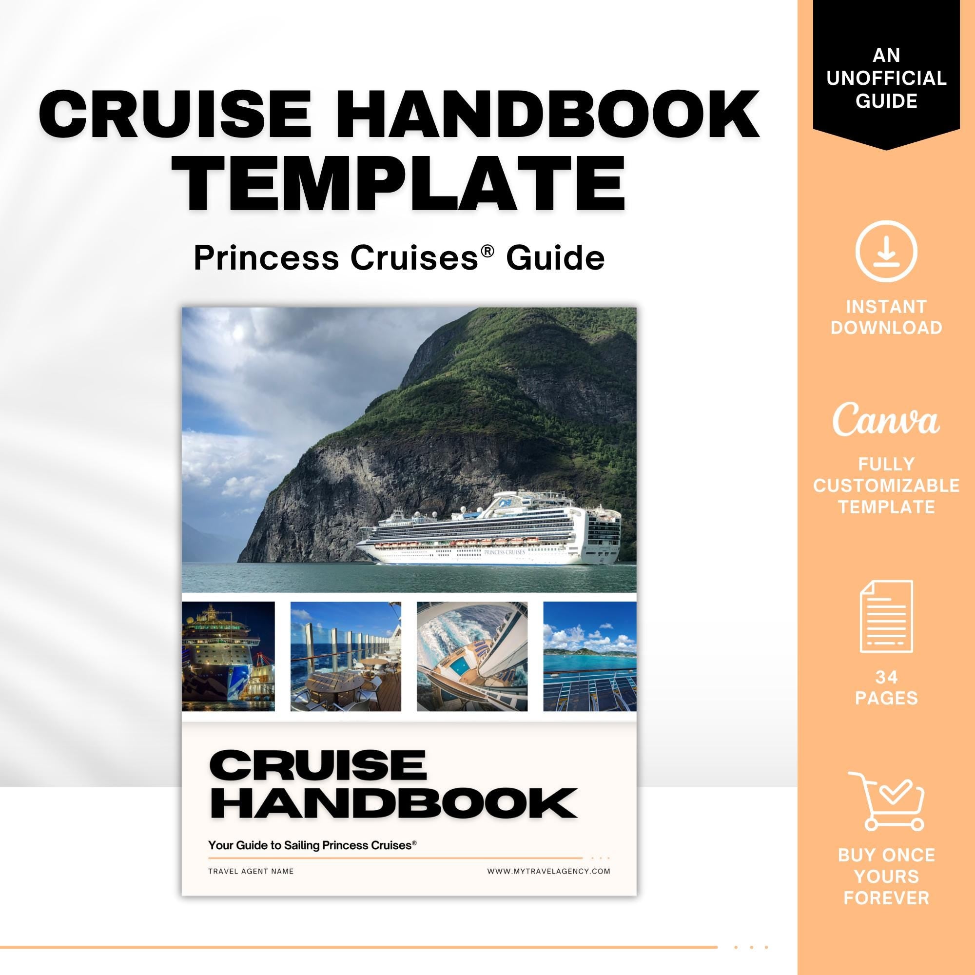 Princess Cruise Client Guide - Travel Agent Handbook Template