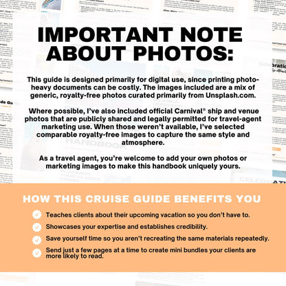 Carnival Cruise Line Client Handbook - Travel Agent Guide