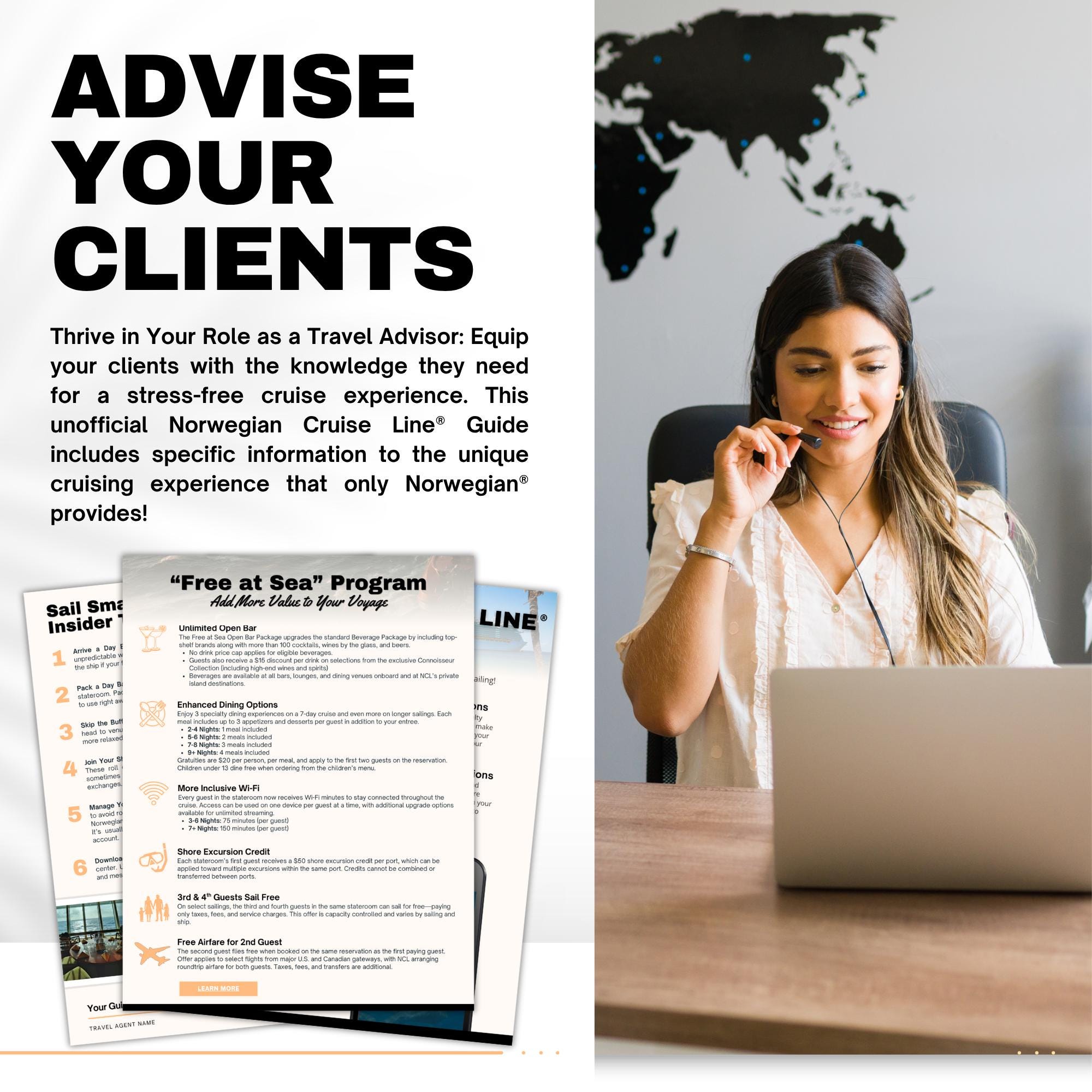 NCL Client Cruise Handbook Template - Travel Agent Resource