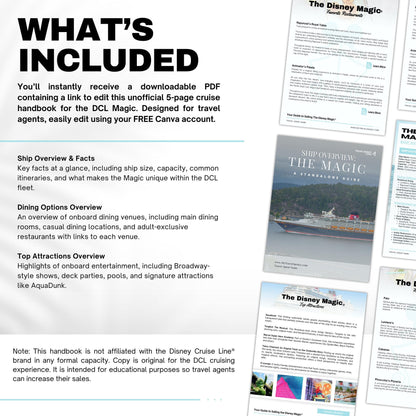 DCL Magic Ship Guide Template