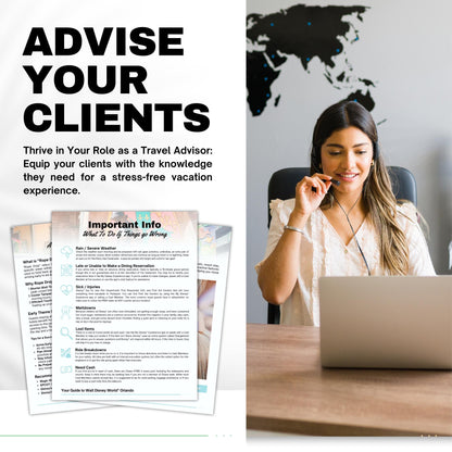 Walt Disney World 65-Page Travel Agent Vacation Guide Canva