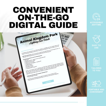 Disney World Lightning Lane Guide - Travel Agent Template