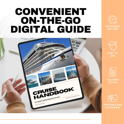 Unofficial Viking Ocean Handbook Template, Cruise Travel Agent Template