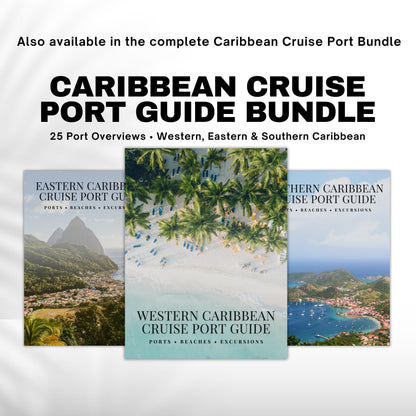Western Caribbean Cruise Port Guide Bundle for Travel Agents | 9 Cruise Destinations | Western Caribbean Cruise Guide