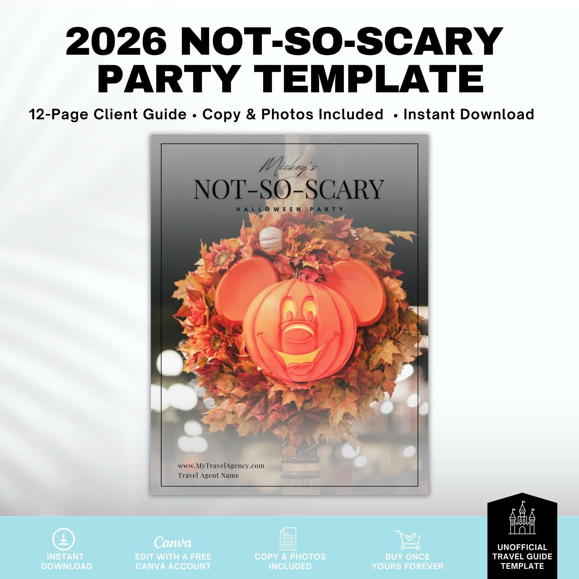 Mickey's Not-So-Scary Halloween Guide | Travel Template
