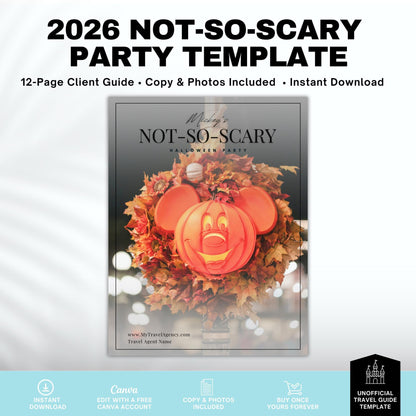 Mickey's Not-So-Scary Halloween Guide | Travel Template