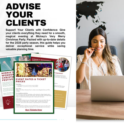 Mickey's Very Merry Christmas Party Guide for Travel Agents