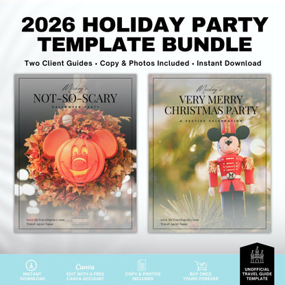 Disney World Holiday Party Guide Bundle - MNSSHP & MVMCP